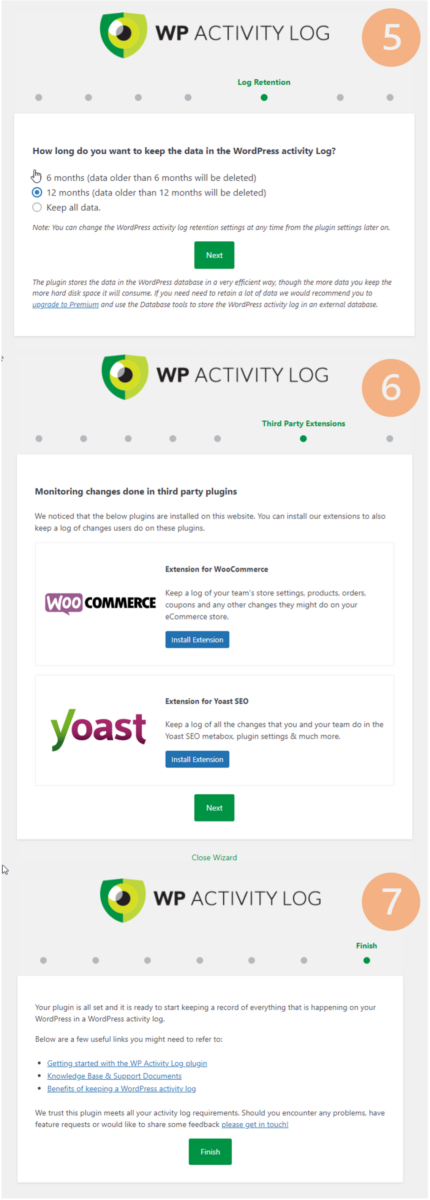 WP Activity Log Plugin Set Up Step by Step 2
