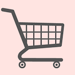 Top Pages on a website example Products and Services with Shopping Cart icon