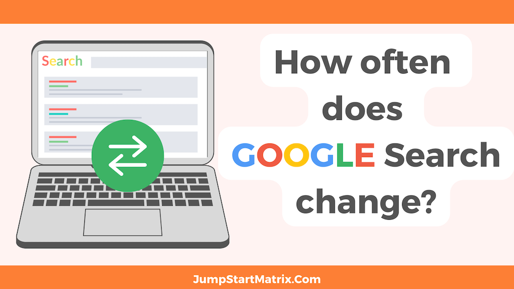 How often does Google Search change?